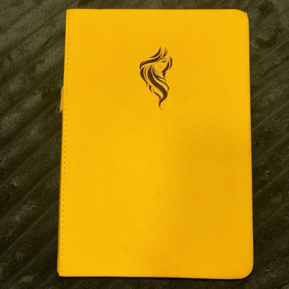 Freedom Mastery Life Planner Daily Self Help Yellow Faux Leather A5 Unused